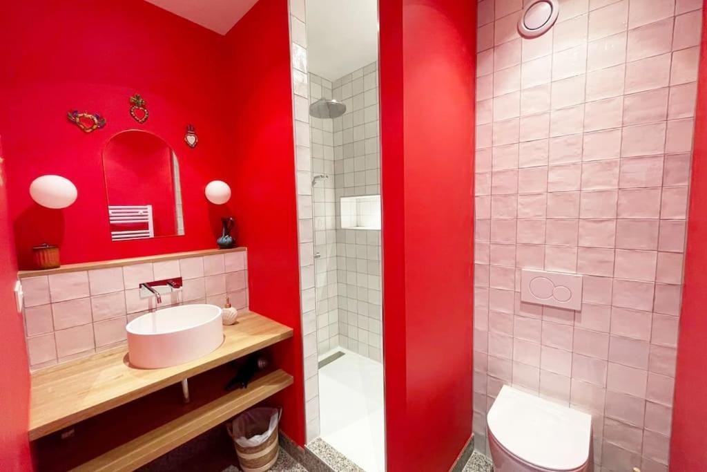 Appartement Frida - Plage 50M - Rue Gratuite Saint-Malo Bagian luar foto