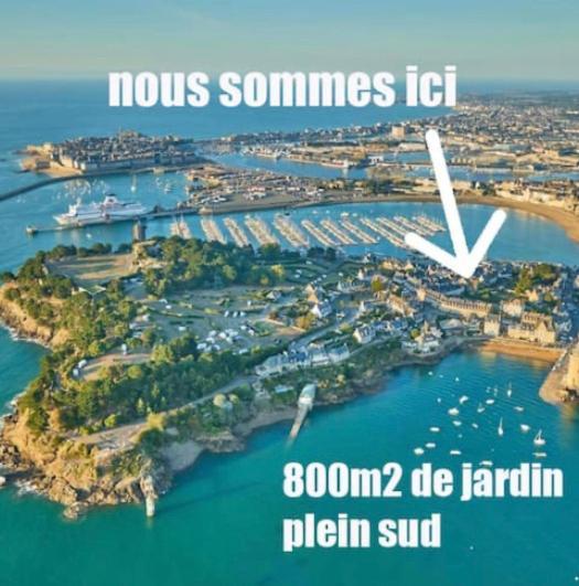 Appartement Frida - Plage 50M - Rue Gratuite Saint-Malo Bagian luar foto